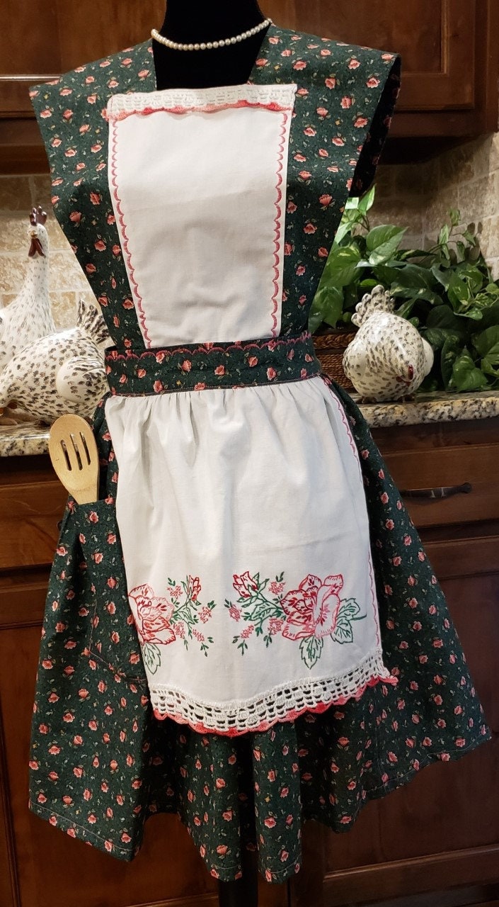 1930S Hand Made Tenerife Lace Half Apron | eBay