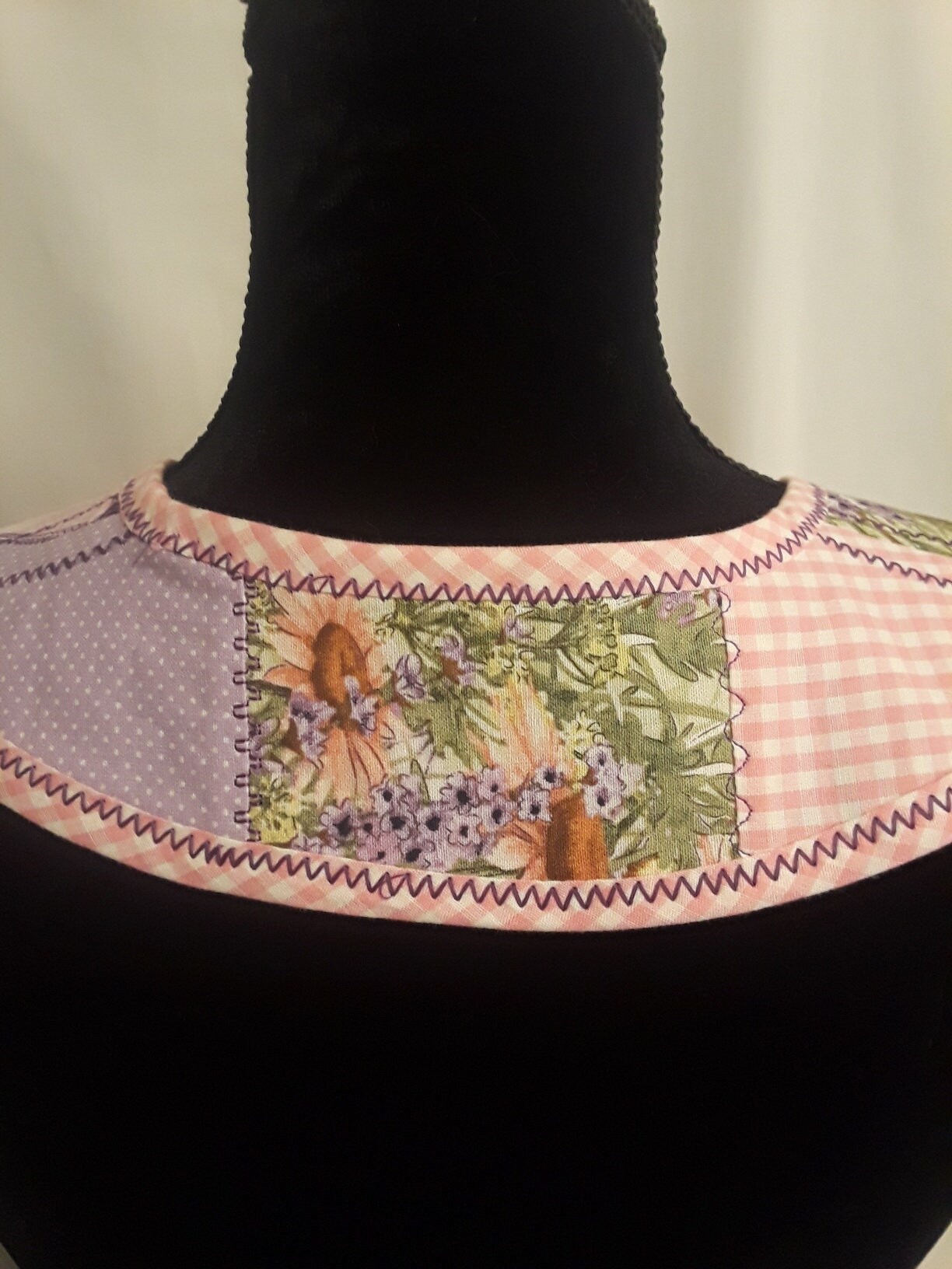 40's Style Hand Quilted Apron