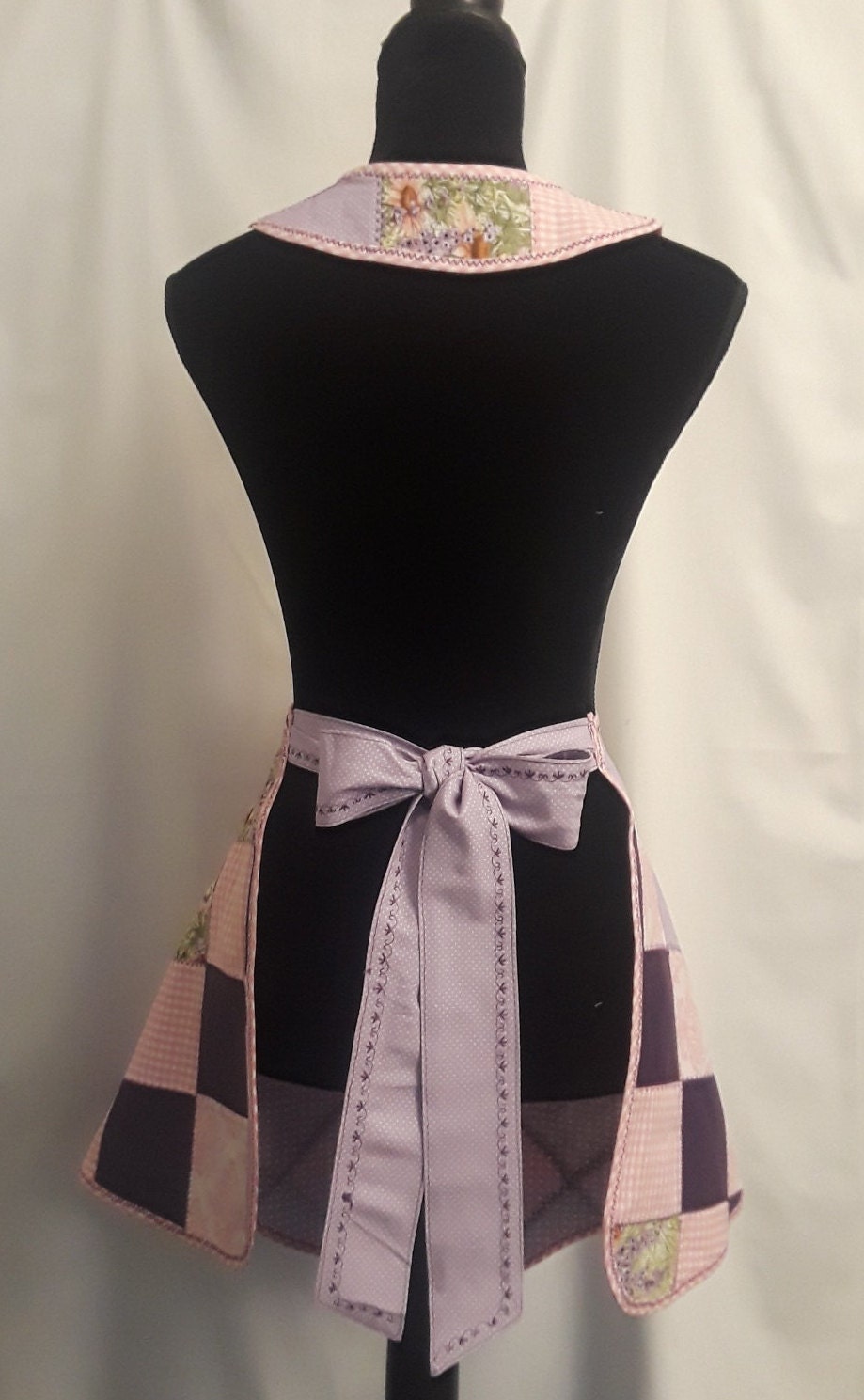 40's Style Hand Quilted Apron