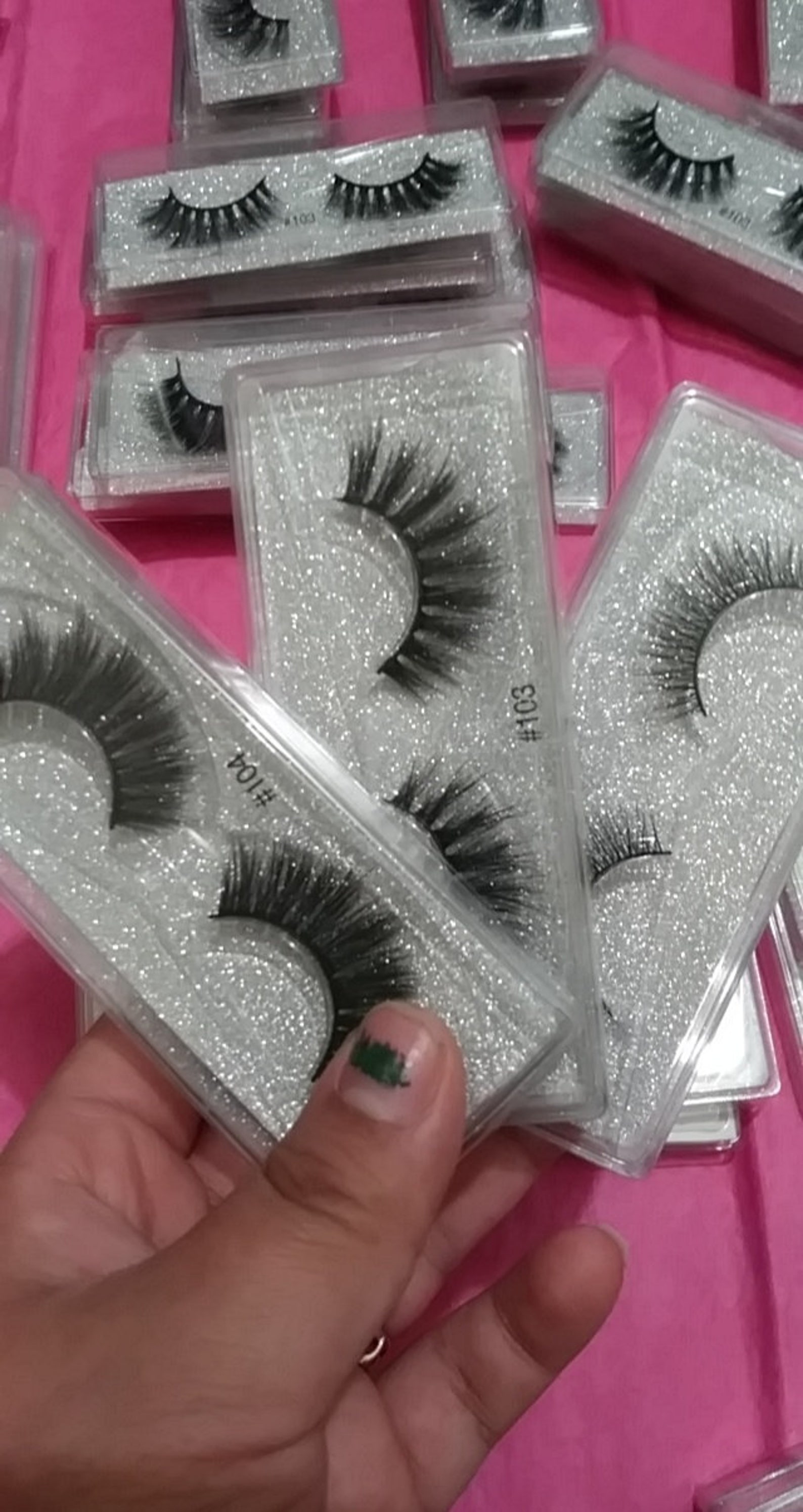 Three pack of lashes Etsy