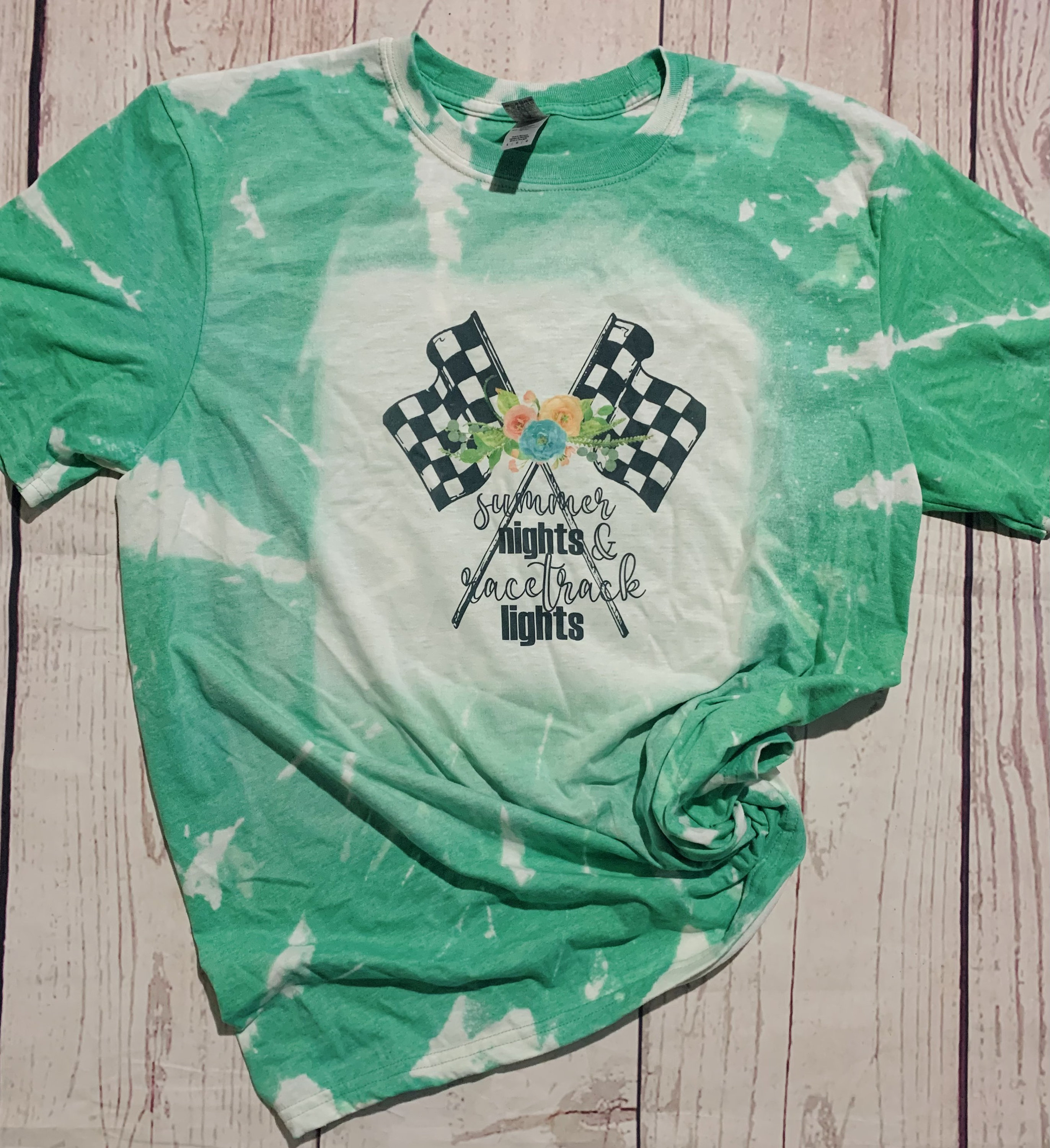 bleached racing shirts