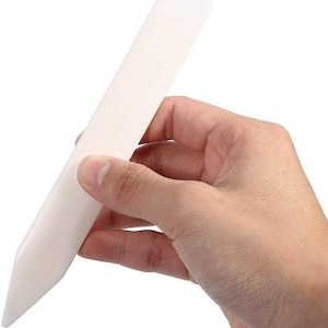 8 inch Genuine Bone Folder, VENCINK Real Bone Folder Natural