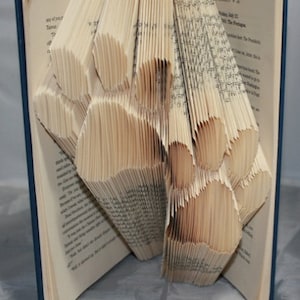Double Dog Paws Book Folding Pattern - Digital - Mark/Fold