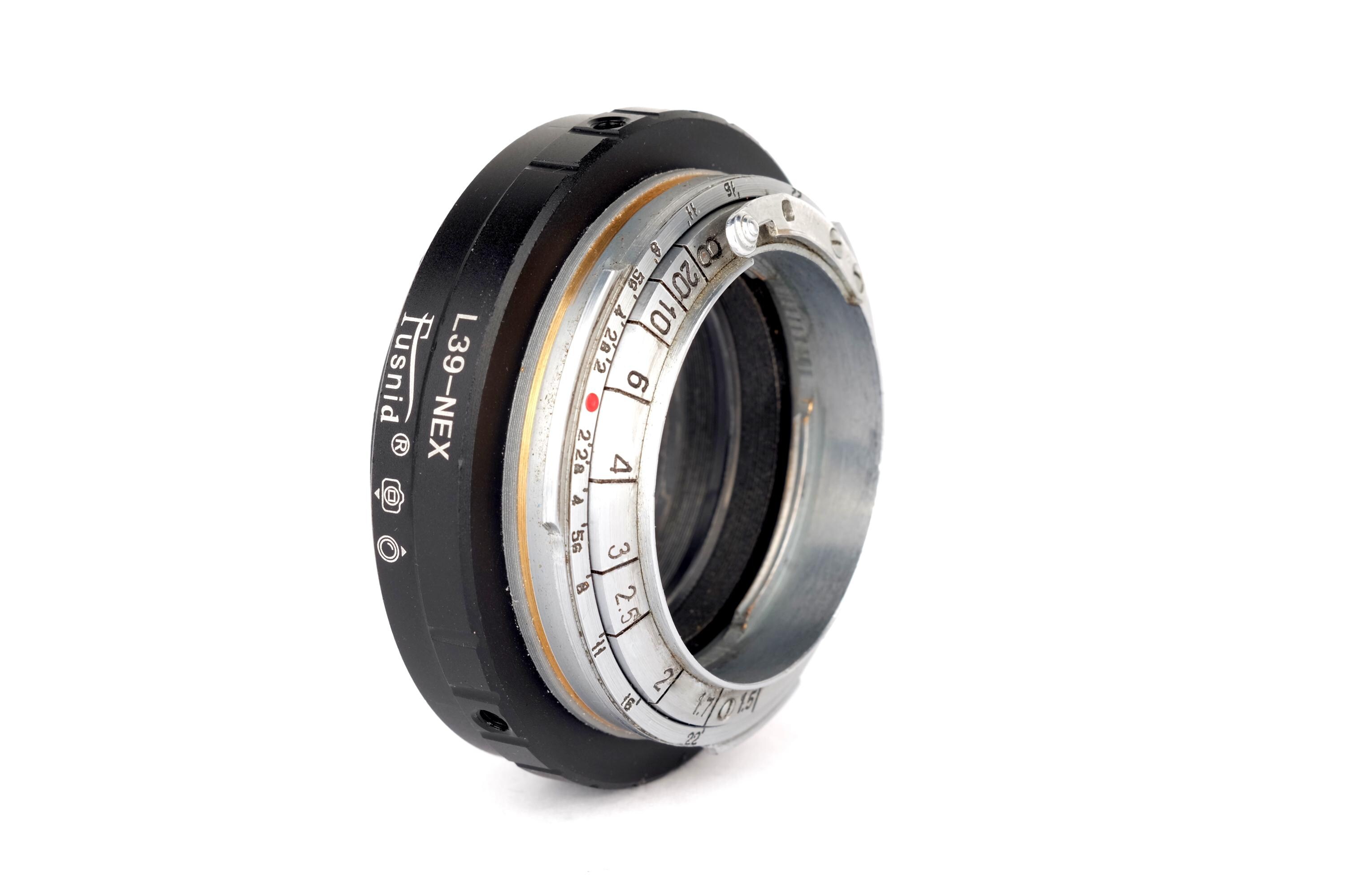 Fotga Adapterring – Leica M39/L39 Lens Naar Sony NEX-3, NEX-5 En NEX-serie, Zwart, Van Geanodiseerd Aluminium