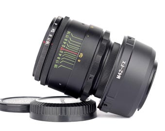Industar-69 28mm F/2.8 USSR Wide Angle Pancake for Fuji FX