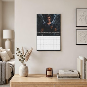 2026-2027 Romantasy Book Boyfriend Calendar | Fae Warrior Fantasy Art, BookTok Gift image 16