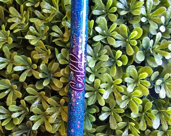 Personalized purple & blue colorshift ink joy pen