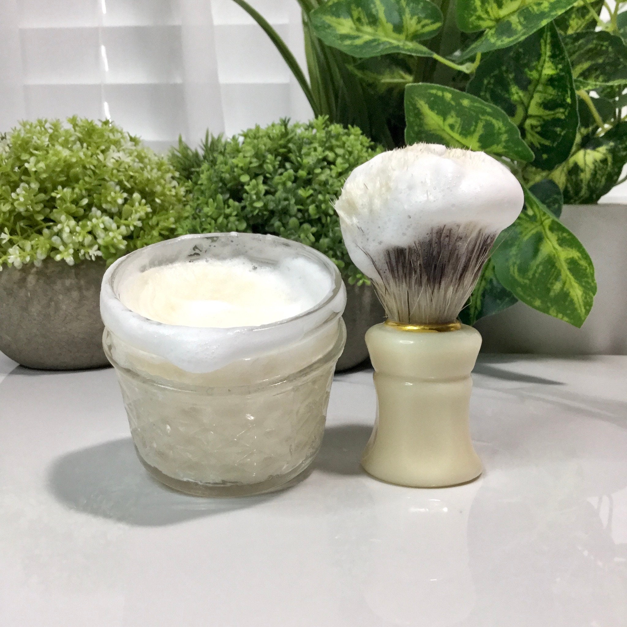Mens Shave Soap with Shaving Brush Shaving Kit for Him Etsy