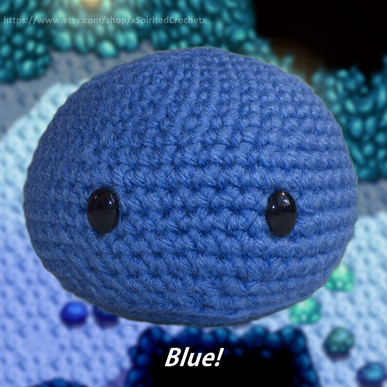 Stardew Valley ADULT Slime Plush Amigurumi Slime Stuffed | Etsy