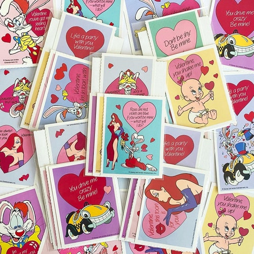 Who Framed Roger Rabbit Vintage Trading Cards THREE Wax Packs - Etsy