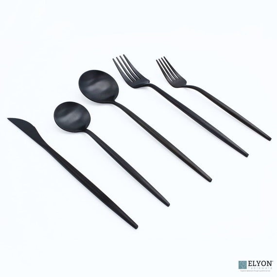 Best Modern Flatware and Silverware sets-Elyon. Elyon Tableware