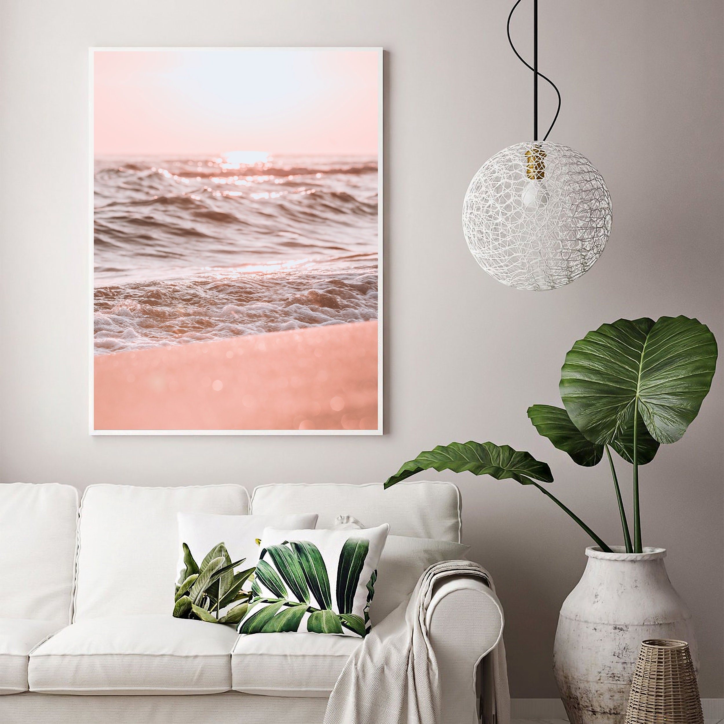 Beach Decor Printable Beach Art Beach Wall Art Coastal Etsy