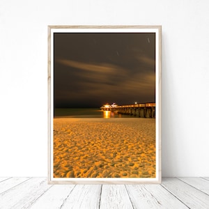 Naples Pier Print, Naples Pier Florida, Printable Art, Naples Beach, Instant Download, Naples Beach Print, DIGITAL DOWNLOAD