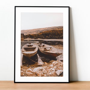 Fisherman Boat Print | Lake Skadar | Foto Kraja | Lake Skadar Fishing Boat | Liqeni Shkodres | Kraje | Skeja | Montenegro | Digital Download