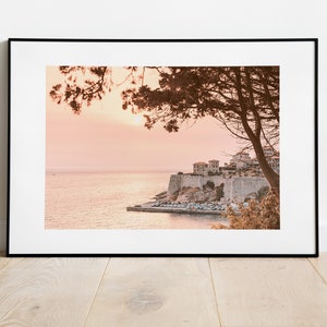 Dulcigno Print | Ulcinj Print | Montenegro Print | Dolcinium Print | Ulqin Print | Wall Print | Digital Print | Kalaja Ulqinit | Wall Art