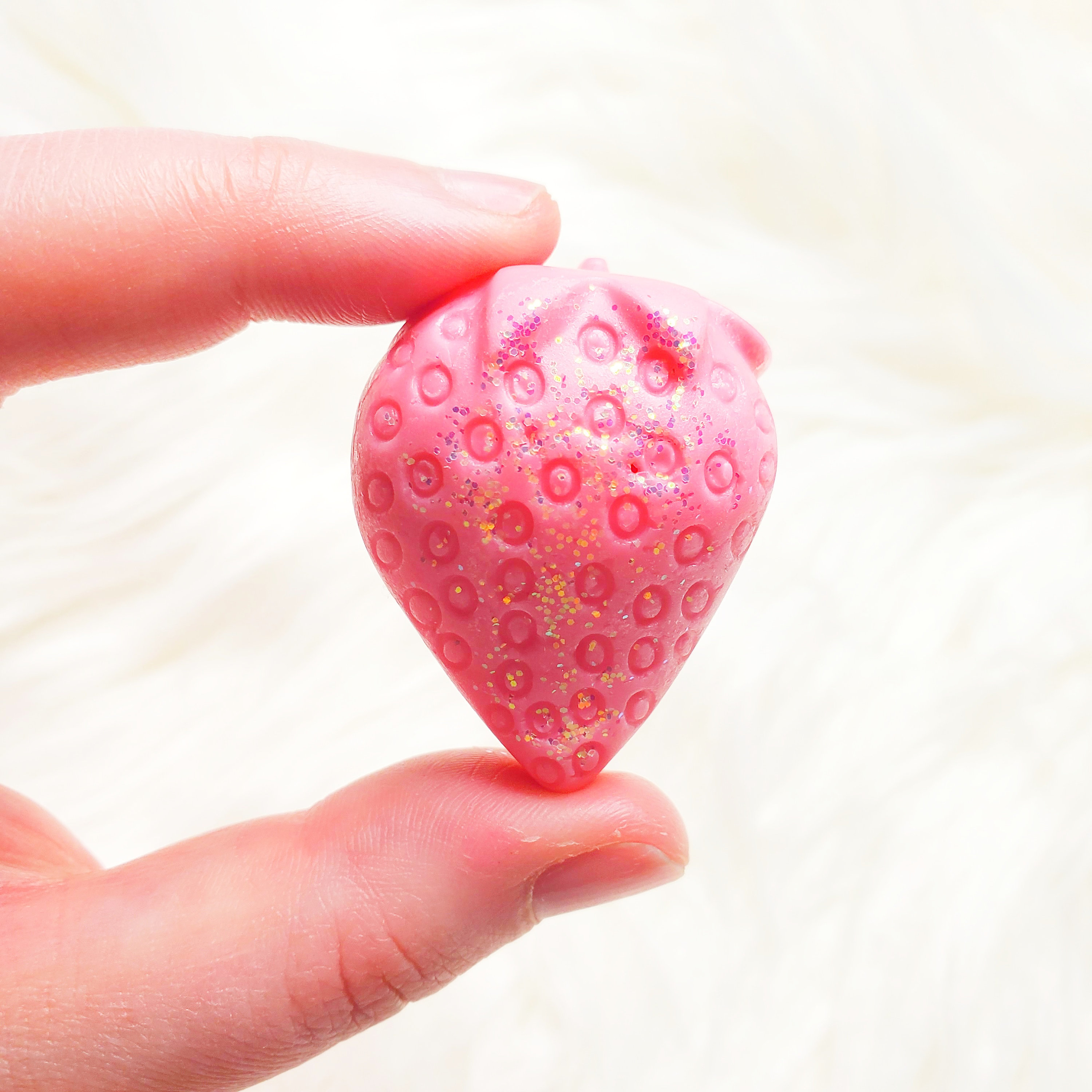 Strawberry Wax Melts Glitter Wax Melts Wax Melt Shapes Etsy