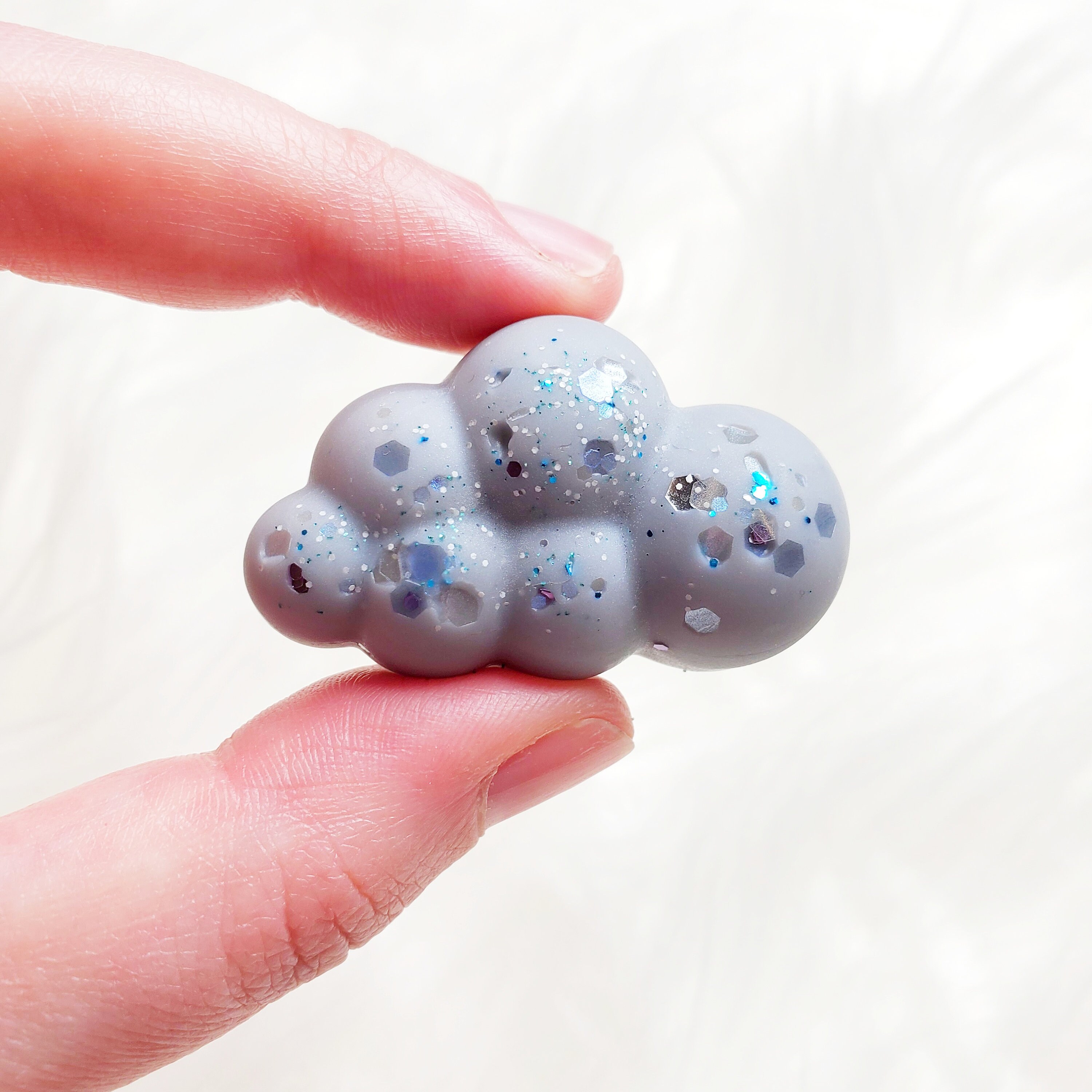 Rain Scented Glitter Wax Melts Wax Melt Shapes Lightning Etsy