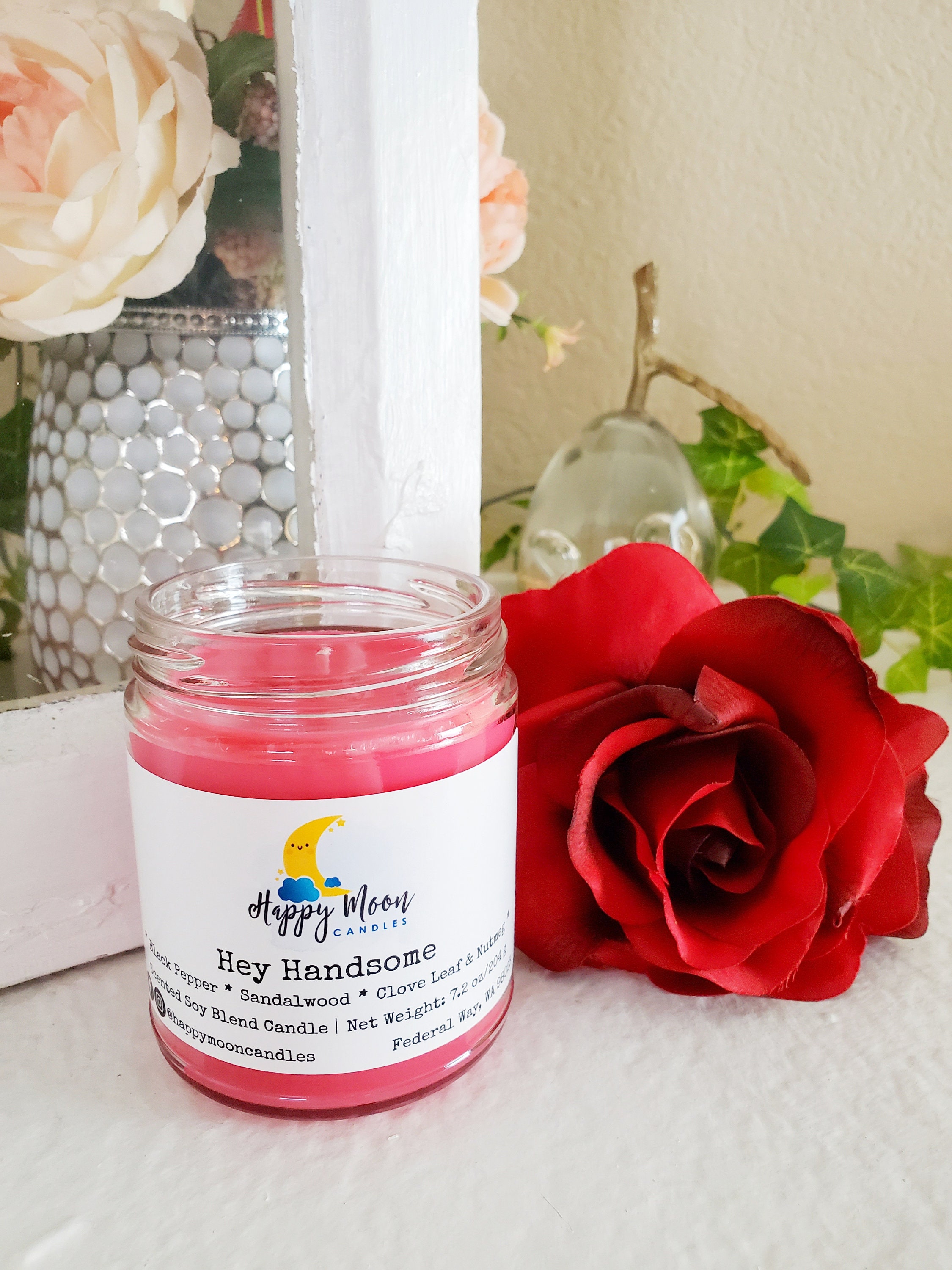 Cologne Scented Candle Masculine Candles Manly Candle Etsy