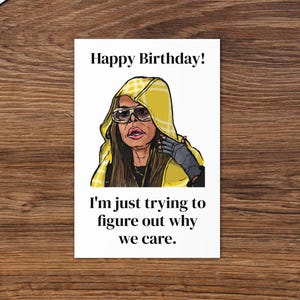 Mary Cosby Biglietto di auguri di compleanno / Citazione di Real Housewives / RHOSLC