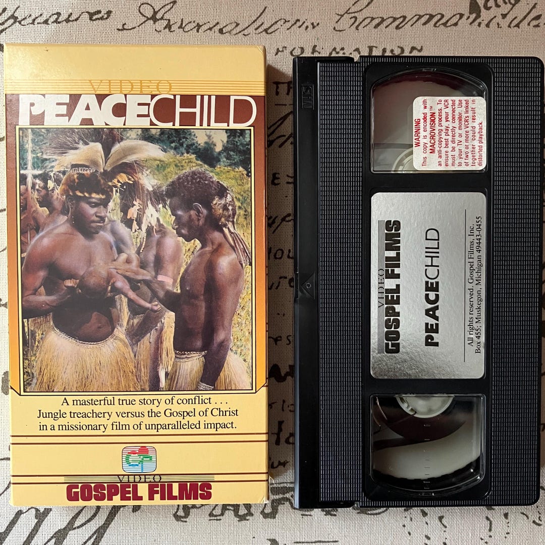 Peace Child Short VHS Video (gospel Films, 1972) RARE COPY