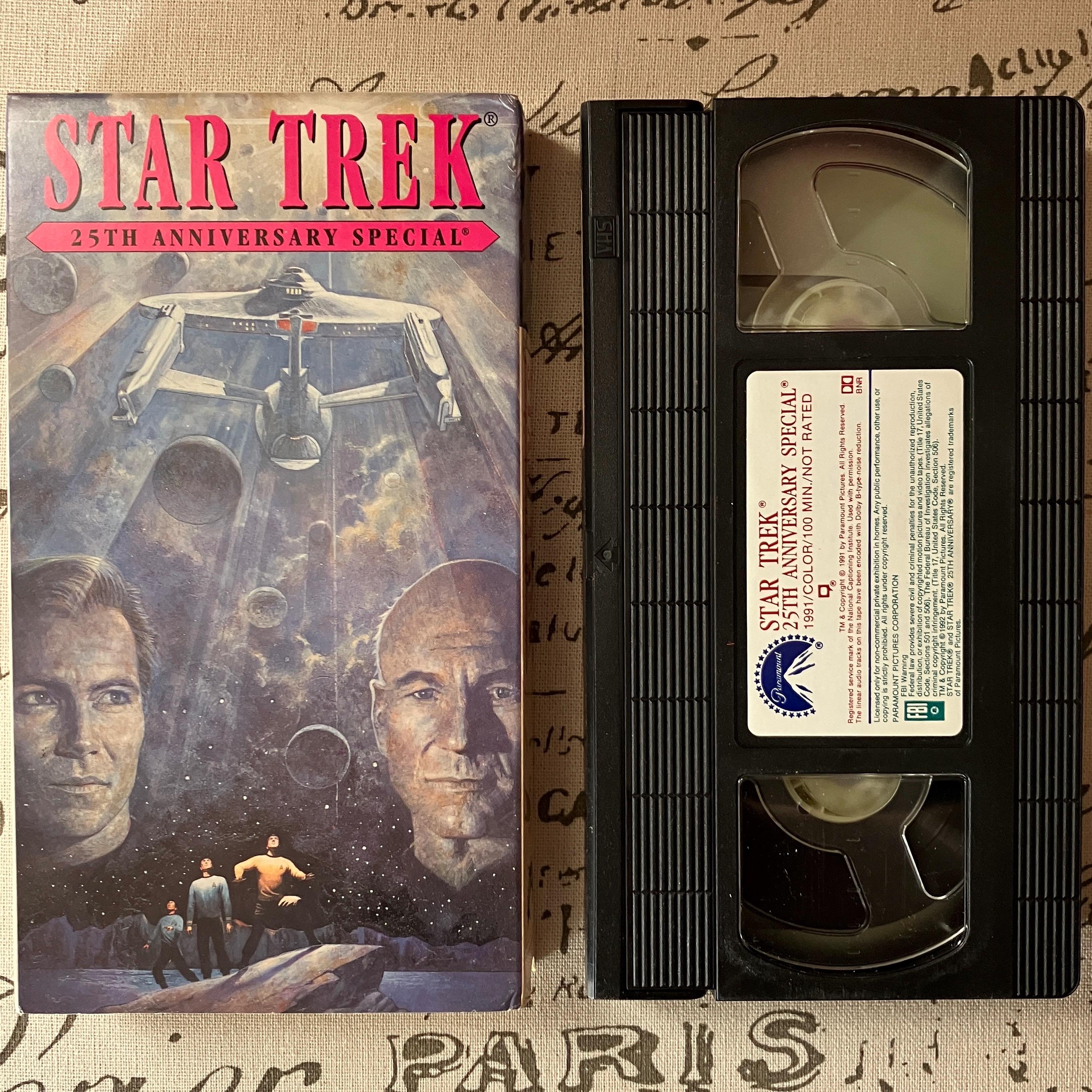 スタートレック 25周年記念スペシャル VHS ビデオ (パラマウント、1991