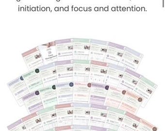 HUGE Executive Functioning Skills Worksheet Bundle – 10 Topics, 50 Worksheets!