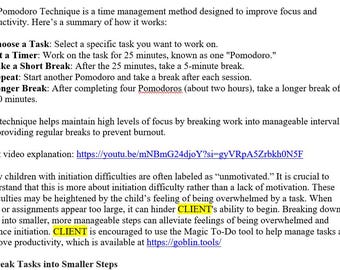 Executive Functioning Strategies Bank| Editable Intervention Resource | Includes Book Links, Classroom Tips & Home Recommendations