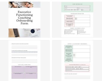 Client Welcome & Onboarding Toolkit for Executive Functioning Coaching