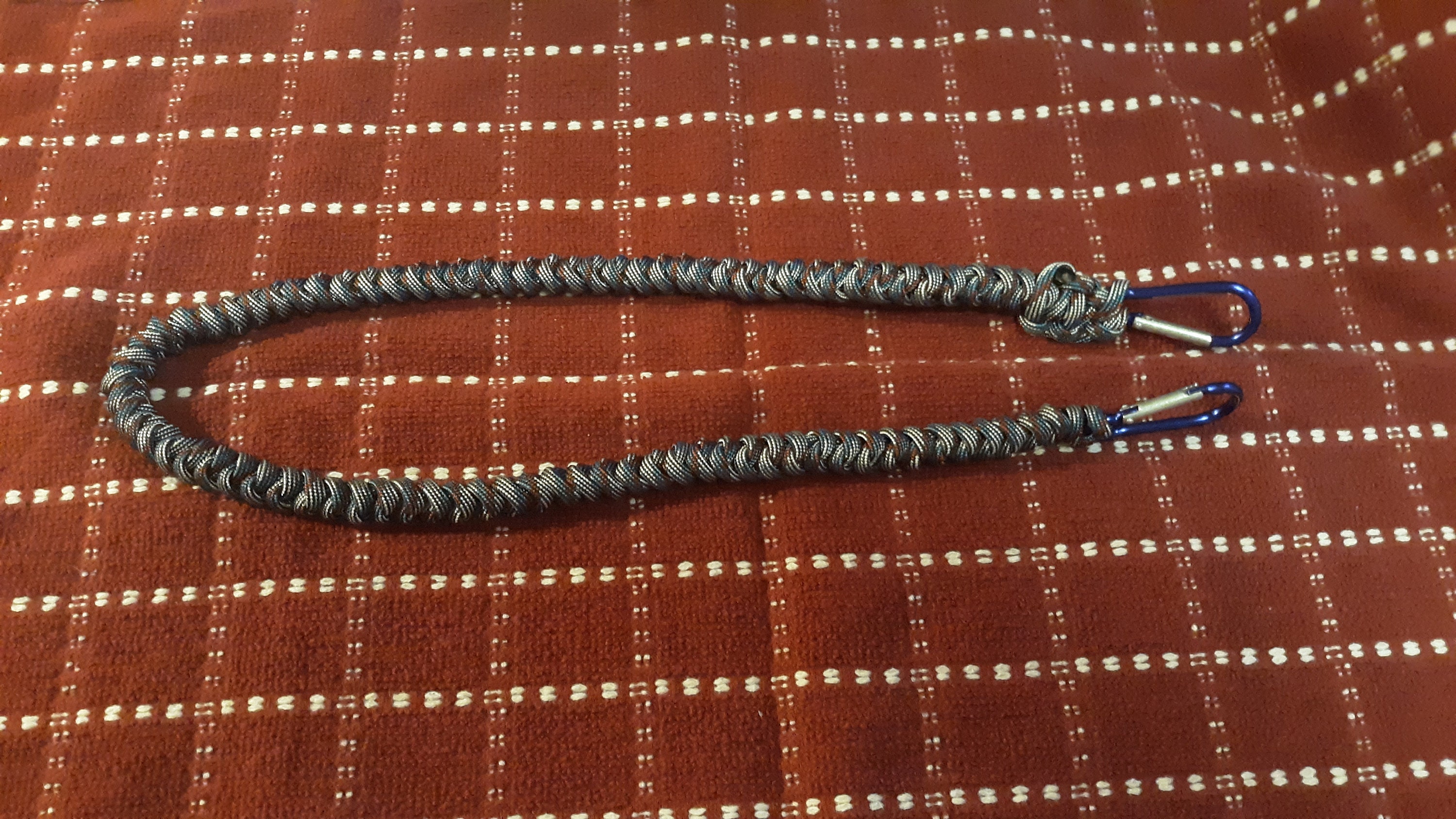 Paracord wallet chain 26 jailer's loop retention Etsy