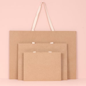 Brown gift bags with cotton handles M,L,XL Thick, sturdy and durable paper bags, Gift bags for Wedding, Anniversary, and Birthday Parties