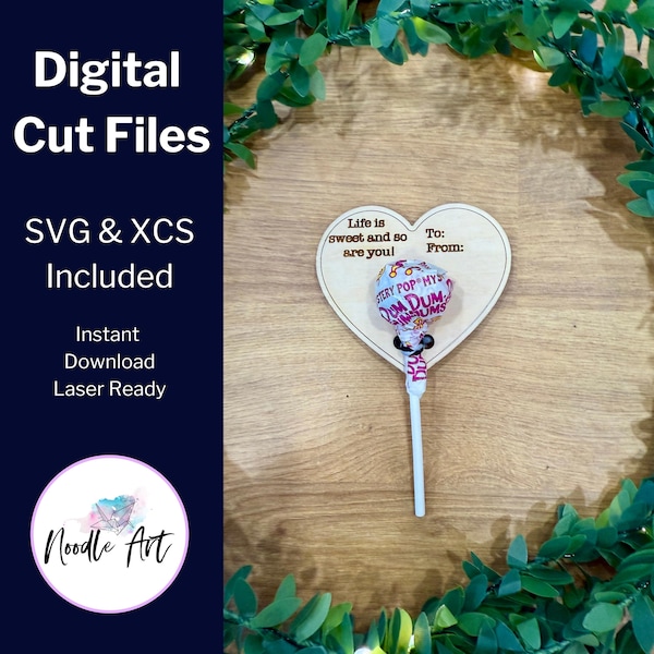 Diseño de porta paletas para el día de San Valentín