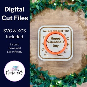 Valentine’s Day Playdough Holder Design