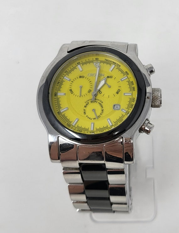 Watch, Croton Chronomaster Watch, Quartz