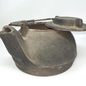 Cast Iron, Kettle, Wagner Ware water kettle