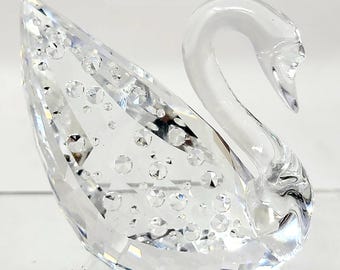 Figurine, Swarovski Crystal Swan
