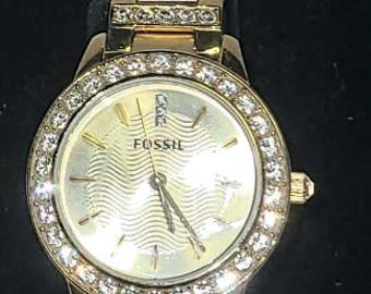 Jewelry, Watch, Fossil Ladies wristwatch