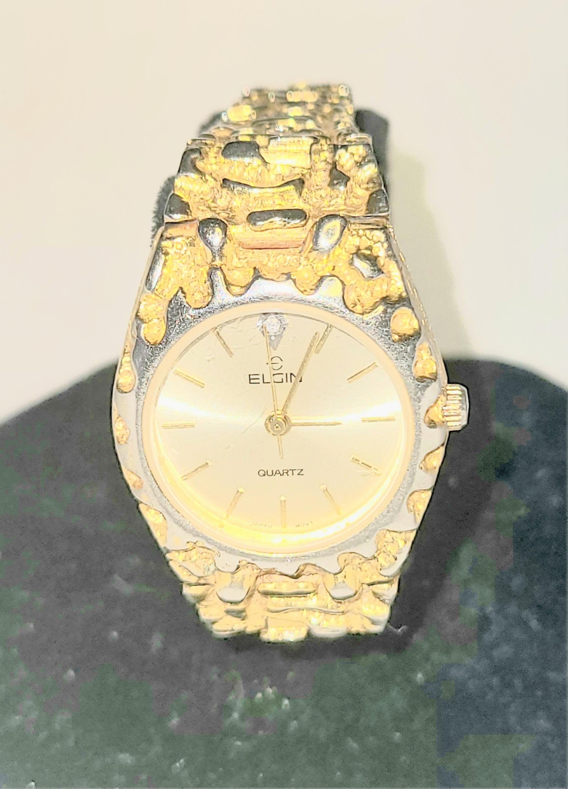 Elgin Nugget Watch - Etsy
