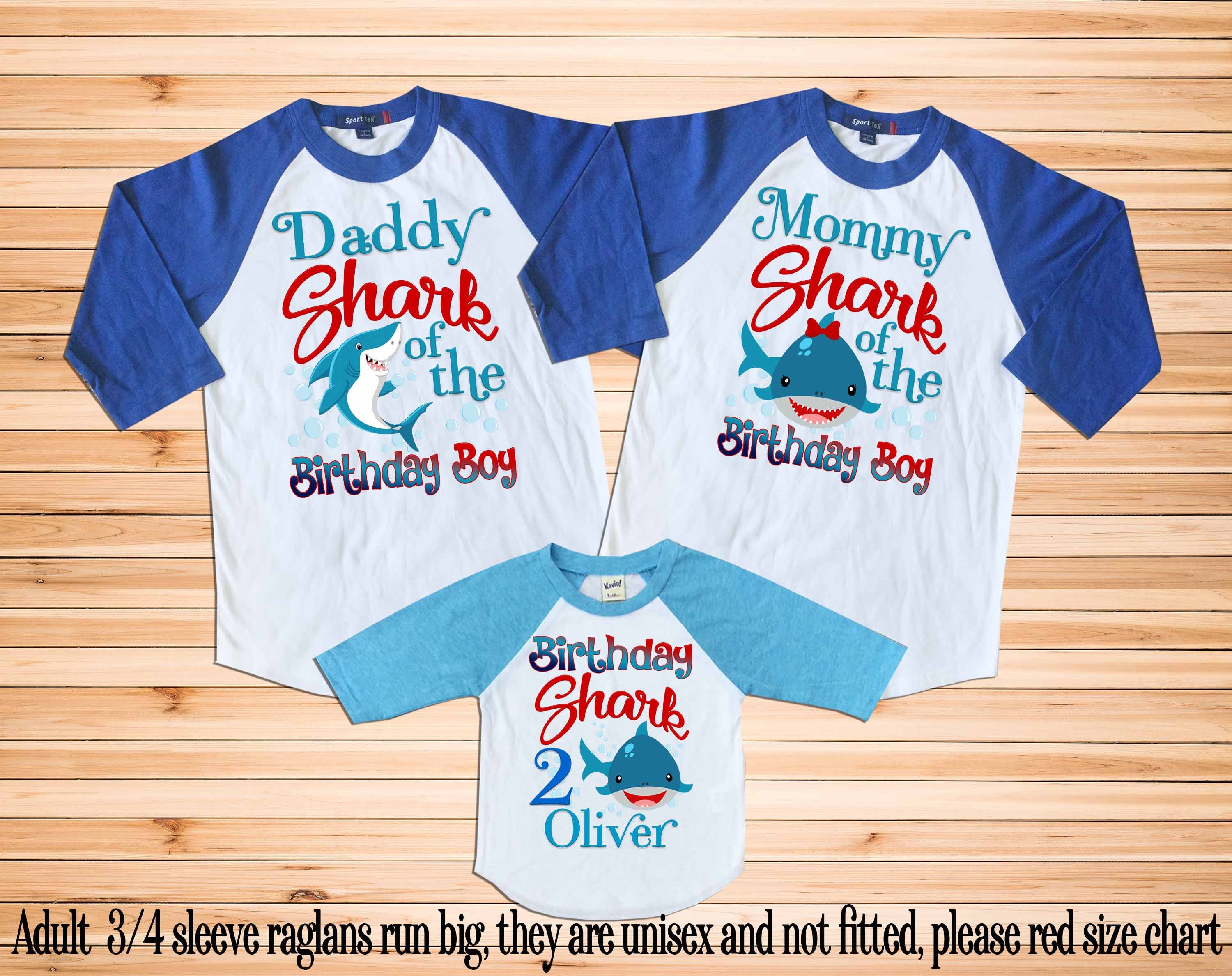 Baby Shark Birthday Shirt Baby Shark Shirt Baby Shark Etsy Australia