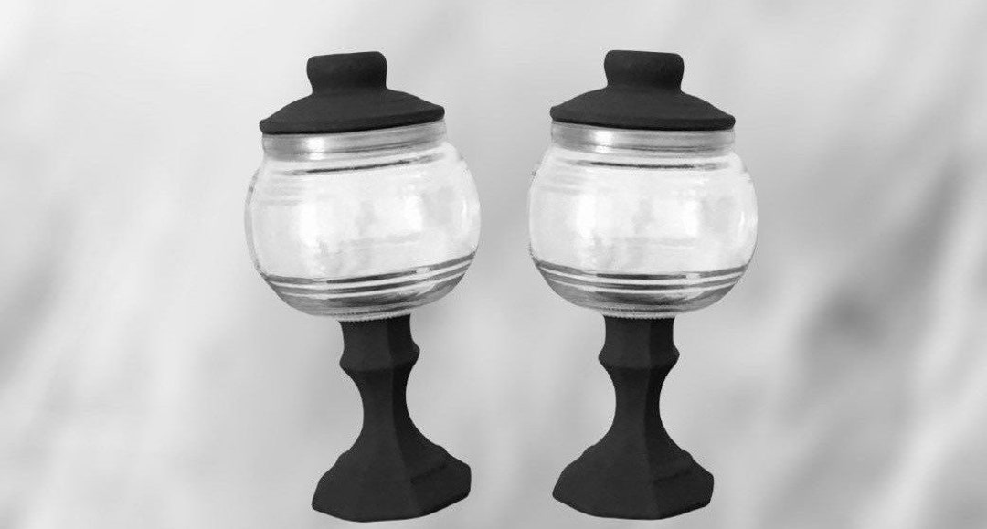 Jars Jar Decor Jars With Lids Candy Jars Jar Sets Makeup Etsy