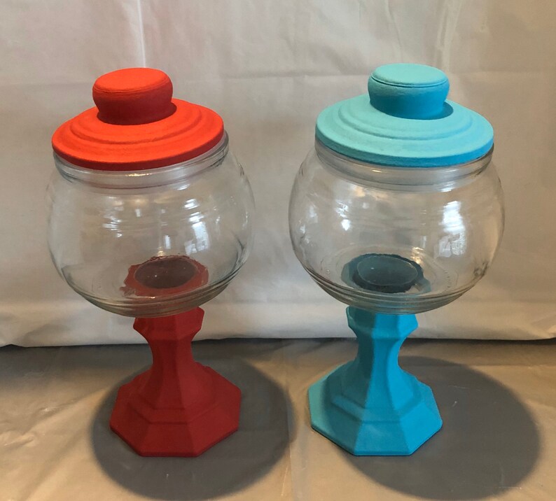 Handmade Jar decor Apothecary jars Jars with lids Jar centerpieces, Wedding Jar sets Candy jars Makeup brush holders Jars Decor