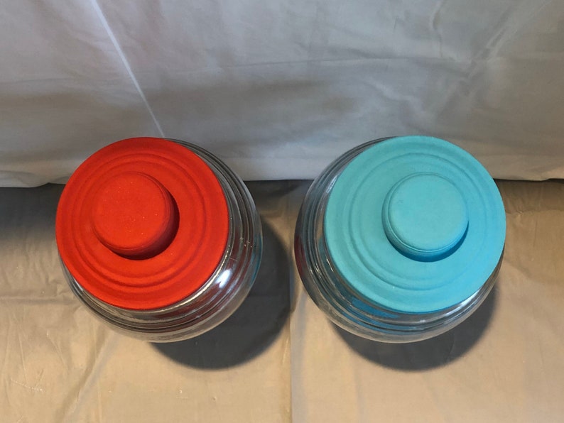 Handmade Jar decor Apothecary jars Jars with lids Jar centerpieces, Wedding Jar sets Candy jars Makeup brush holders Jars Decor
