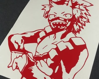 Kirishima Sticker Etsy