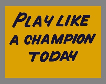 play like a champion today sweatshirt