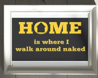 Walk Around Naked - Etsy