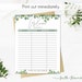 Printable Welcome Sign in Sheet | Real Estate and Open House Flyer ...