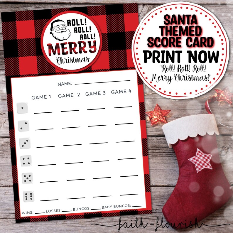 printable-santa-bunco-score-card-sheet-red-black-buffalo-check-plaid