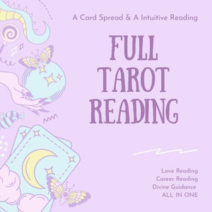 Lettura completa dei Tarocchi (Tutto in uno! Amore, Carriera, Guida Divina)