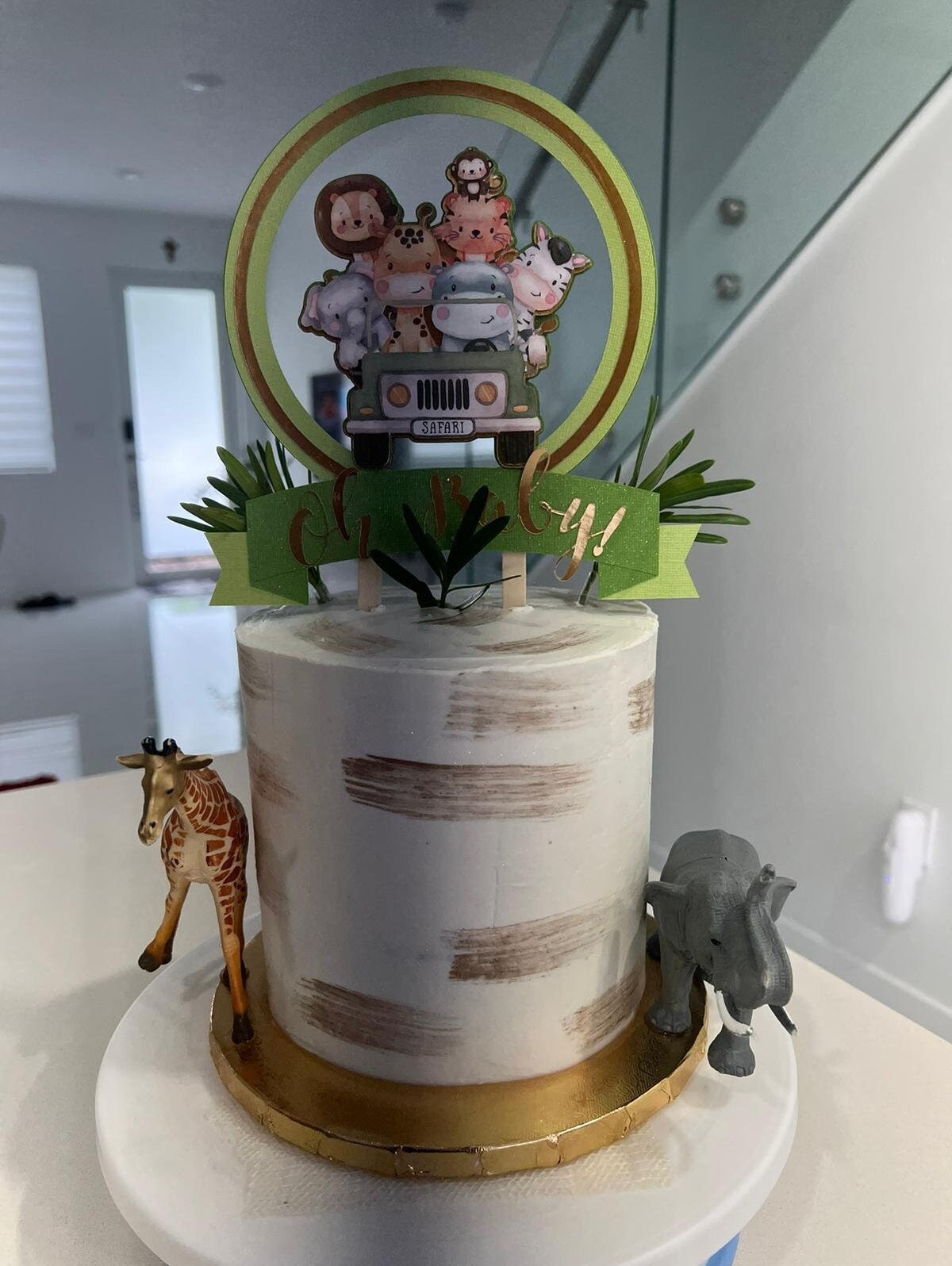 Safari Cake Topper, Animals Cake Topper, Jungle Animals - Etsy