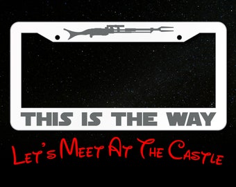 millennium falcon license plate ideas