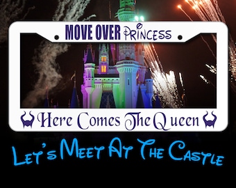 Evil Queen Inspired License Plate Frame